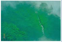 Waterfall in Clouds