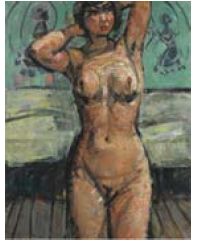 Standing Nude by Kazuya Takamitsu - Auction record, sale price, and art valuation. Compare with similar artists and explore comparable artworks.