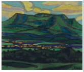 Mount Aso at Dawn