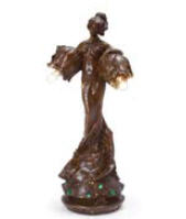 Figure of a Woman by Francois Alphonse Piquemal - Auction record, sale price, and art valuation. Compare with similar artists and explore comparable artworks.
