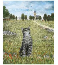 Cat of Paris Suburbs