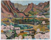 Mountain Village Blooming with Cherry Blossom by Makoto Takada - Auction record, sale price, and art valuation. Compare with similar artists and explore comparable artworks.