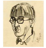Portrait of Tsuguharu Foujita: Self-portrait