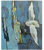 Sample artwork by Kazu Wakita (1908 - 2005), known for still life painting, abstract - View similar artists and auction records
