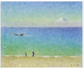 The Mount Fuji from Beach