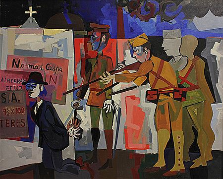 Fusilamiento by Jose Maria Garcia Llort - Auction record, sale price, and art valuation. Compare with similar artists and explore comparable artworks.