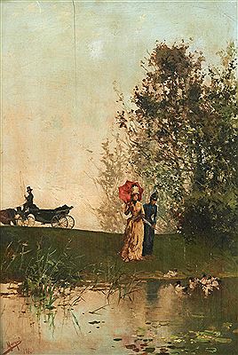 Paisaje ribereño by Jose Maria Marques Garcia - Auction record, sale price, and art valuation. Compare with similar artists and explore comparable artworks.