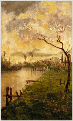 "Pueblo ribereño" by Isidoro Marin Garces - Auction record, sale price, and art valuation. Compare with similar artists and explore comparable artworks.
