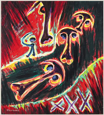 Caras by Francisco Garcia Torcal - Auction record, sale price, and art valuation. Compare with similar artists and explore comparable artworks.