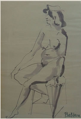 Mujer sentada by Francisco Buldain Aldave - Auction record, sale price, and art valuation. Compare with similar artists and explore comparable artworks.