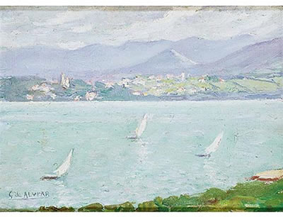 "Veleros" by Gerardo Alvear - Auction record, sale price, and art valuation. Compare with similar artists and explore comparable artworks.