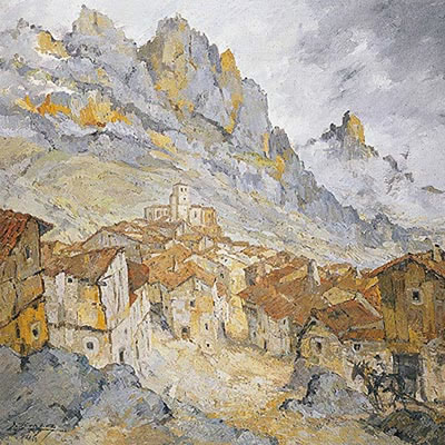 Pancorbo, Burgos". 1946" by Enrique Branez De Hoyos - Auction record, sale price, and art valuation. Compare with similar artists and explore comparable artworks.