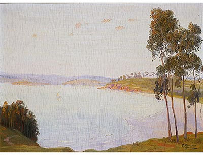 "Miño desde Gandarrio" by Manuel Abelenda - Auction record, sale price, and art valuation. Compare with similar artists and explore comparable artworks.
