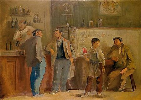 Sample artwork by Eduardo Vicente (1909 - 1968), known for painting - View similar artists and auction records