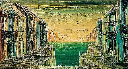 Sample artwork by Urbano Lugris Vadillo (1942 - 2018), known for painting - View similar artists and auction records