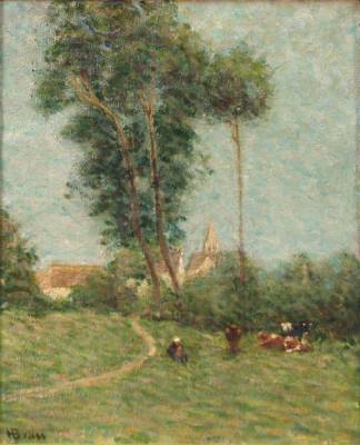 Countryside with Cows