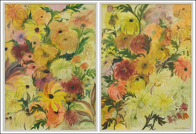 PAIR OF STILL LIVES