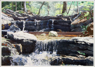 FOREST WATERFALL