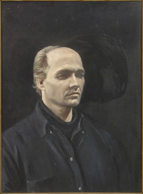 Portrait of Chuck Walker: Self-portrait