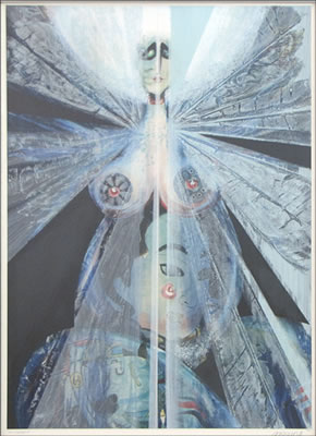 Mona Lepidoptera by Richard Benda - Auction record, sale price, and art valuation. Compare with similar artists and explore comparable artworks.
