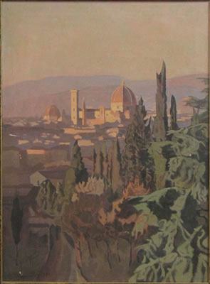 View of Florence from the Viale Dei Colli, 1932