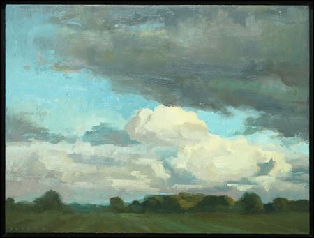 LANDSCAPE WITH CLOUDS. by Craig Blietz - Auction record, sale price, and art valuation. Compare with similar artists and explore comparable artworks.