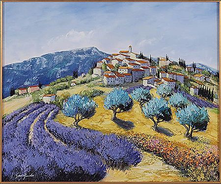 VILLAGE OF LA ROQUE ALRIC by Alain Guirado - Auction record, sale price, and art valuation. Compare with similar artists and explore comparable artworks.