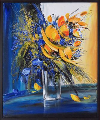 BOUQUET DE FLEURS JAUNES by Olivier Tramoni - Auction record, sale price, and art valuation. Compare with similar artists and explore comparable artworks.