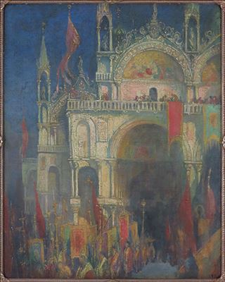 Sample artwork by Gennaro Favai (1879 - 1958), known for paintings - View similar artists and auction records