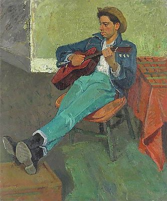 THE PLAYER by Victor Lasuchin - Auction record, sale price, and art valuation. Compare with similar artists and explore comparable artworks.