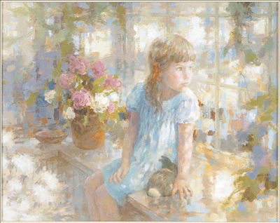 STEPHANIE BY THE WINDOW