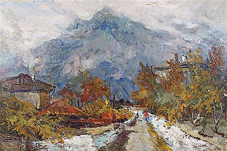 Autumn in Crimea by Victor Aleksandrovich Ferber - Auction record, sale price, and art valuation. Compare with similar artists and explore comparable artworks.