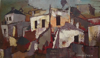 DISTRICT SIX by George Enslin - Auction record, sale price, and art valuation. Compare with similar artists and explore comparable artworks.