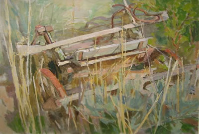 OU WA LANGS DIE BUFFELSRIVIER by Francois Roux - Auction record, sale price, and art valuation. Compare with similar artists and explore comparable artworks.
