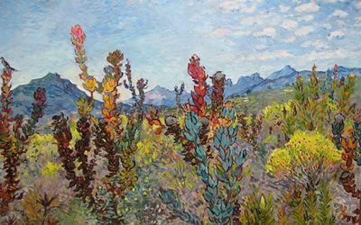 VIEW FROM THE ARTIST'S STUDIO, MONTAGU