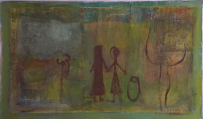 ABSTRACT by Paul Sekete - Auction record, sale price, and art valuation. Compare with similar artists and explore comparable artworks.