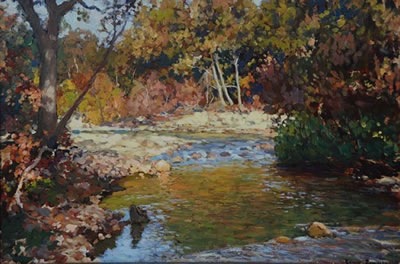 THE LAWRENCE RIVER IN AUTUMN