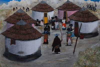 DANCE AT NYOKA VILLAGE