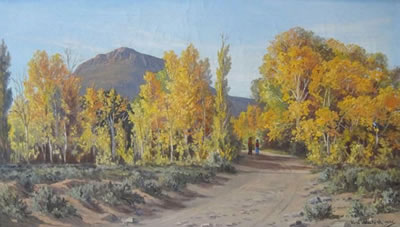 DIE POPULIERBOS, VLAKFONTEIN, RICHMOND by Vera Volschenk - Auction record, sale price, and art valuation. Compare with similar artists and explore comparable artworks.