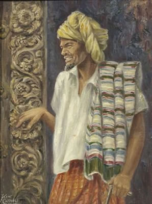 ZANZIBAR MAN by Kent Cottrell - Auction record, sale price, and art valuation. Compare with similar artists and explore comparable artworks.