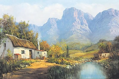 Sample artwork by Gabriel Cornelis de Jongh (1913 - 2004), known for watercolour and oil painting - View similar artists and auction records
