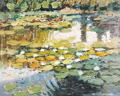THE LILY POND by Wessel Marais - Auction record, sale price, and art valuation. Compare with similar artists and explore comparable artworks.