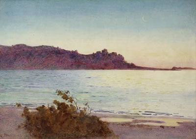 Castle rock, Langebaan by Constance Penstone - Auction record, sale price, and art valuation. Compare with similar artists and explore comparable artworks.
