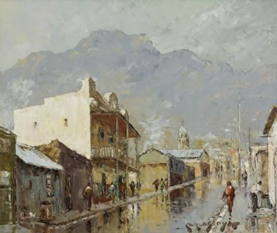 STREET SCENE by Carlo Sdoya - Auction record, sale price, and art valuation. Compare with similar artists and explore comparable artworks.