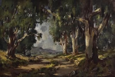 ROAD WITH GUMS NEAR IRENE