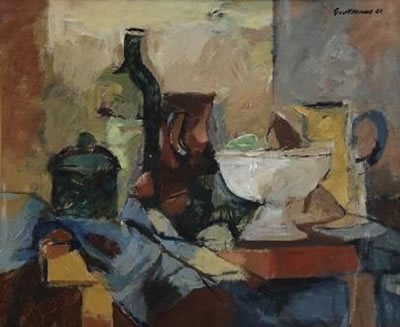 STILL LIFE WITH JUGS