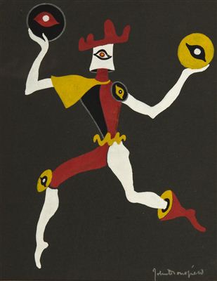 AFRICAN IMPRESSIONS IN RED AND YELLOW