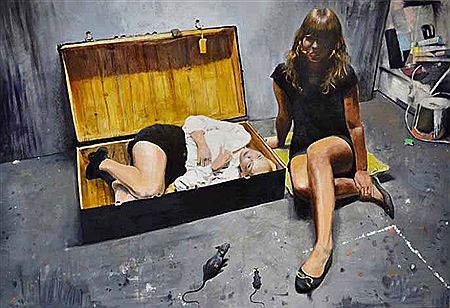 THREE QUARTERS ANIMAL, THREE YEARS TO JULIET by Matthew Hindley - Auction record, sale price, and art valuation. Compare with similar artists and explore comparable artworks.