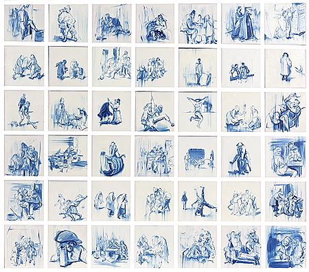 Sample artwork by Johannes Phokela (Born 1966), known for painting - View similar artists and auction records