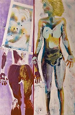 Sample artwork by Lukas van Vuuren (1939 - 2003), known for painting - View similar artists and auction records